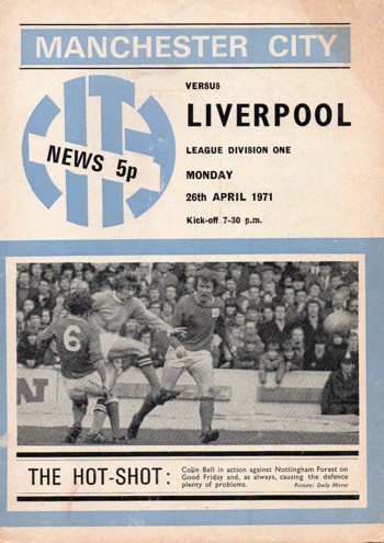 Match programme